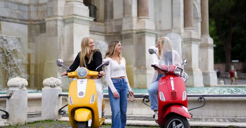 Rome: Vespa Tour with Professional Photoshoot as Passenger - Key Points / Takeaways