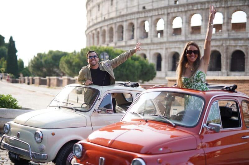 Rome: Vintage Car Tour with Professional Photographer - Key points / Takeaways