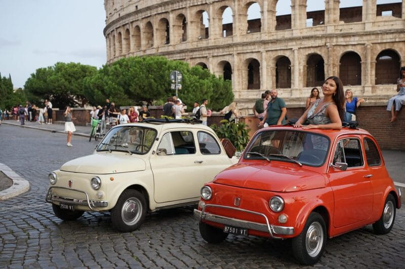Rome: Vintage Car Tour with Professional Photographer - FAQs
