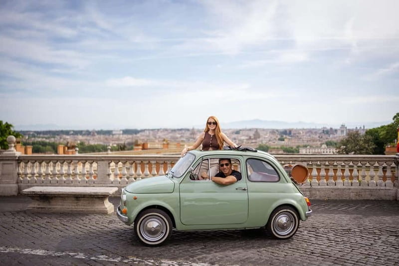 Rome: Vintage Fiat 500 Car Tour with Photographer - Entering Rome in a Vintage Fiat 500