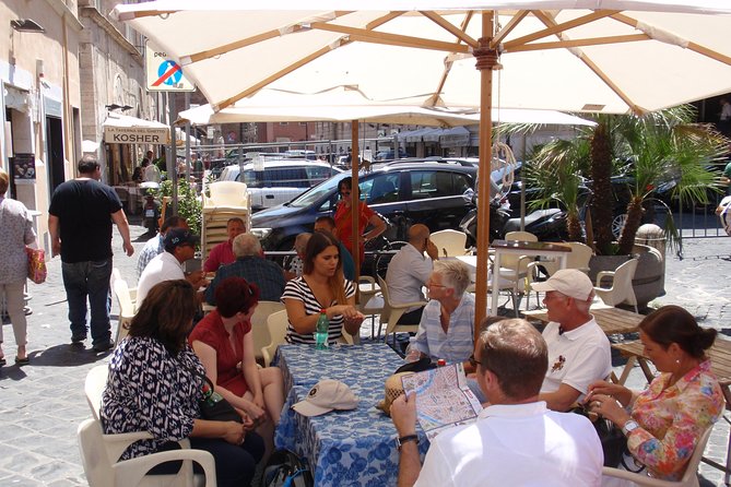 Rome Wine & Food Tour in Trastevere Jewish Ghetto Campo De Fiori - Sampling Iconic Roman Dishes