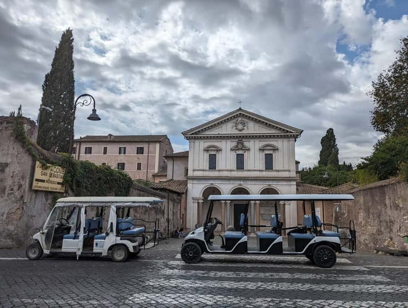 Rome:Appian Way & Catacombs Golf Cart Tour-Official Provider - Key points / Takeaways