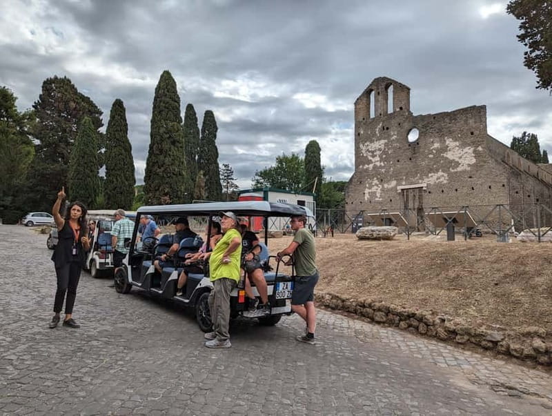 Rome:Appian Way & Catacombs Golf Cart Tour-Official Provider - The Appian Way and Its Monuments