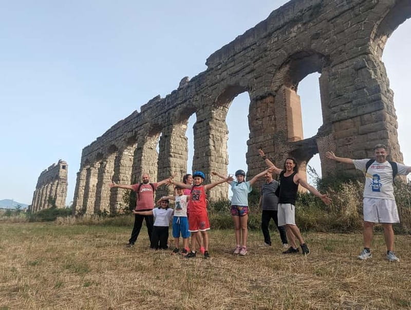 Rome:Appian Way E-bike Tour, Catacombs, Aqueducts & Transfer - Key points / Takeaways