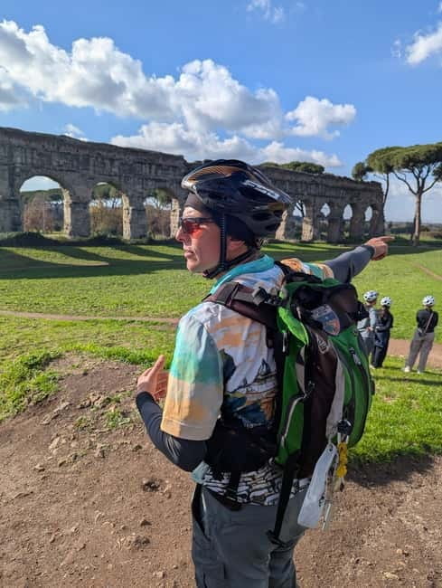 Rome:Appian Way E-bike Tour, Catacombs, Aqueducts & Transfer - Exploring the Appian Way: More Than Just a Ride