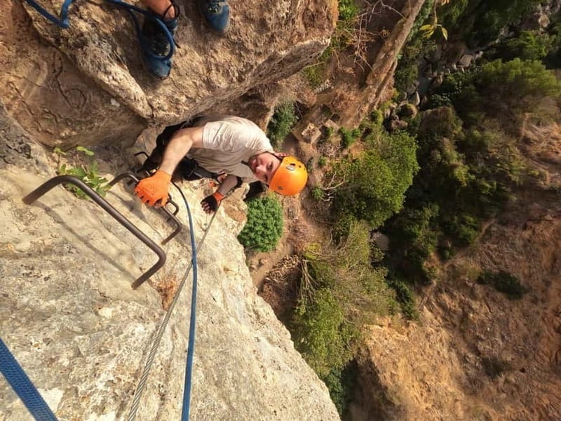 Ronda: Tajo de Ronda Via Ferrata Guided Climbing Tour - The Climb: Conquering the 50-Meter Elevation Gain