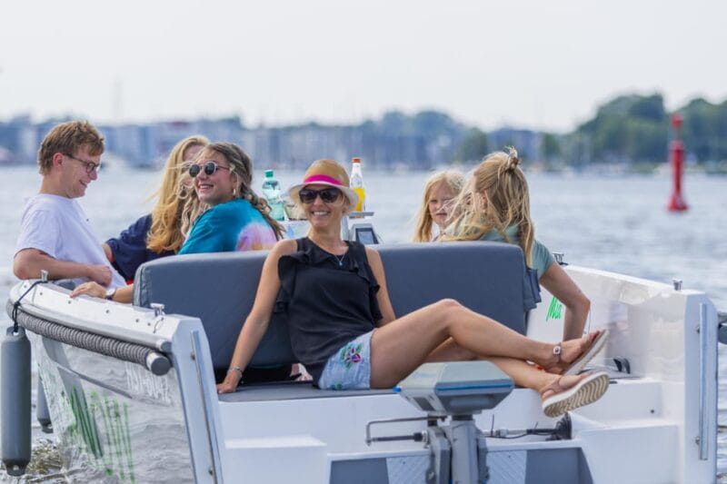 Rostock: Electric Boat Rental on the Warnow River - Rostock: Electric Boat Rental on the Warnow River — A practical way to see this vibrant North German city from the water