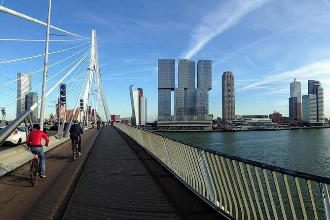 Rotterdam Travel to the Future Walking Tour - Enjoying Rotterdam’s Iconic Bridges and Sculptures