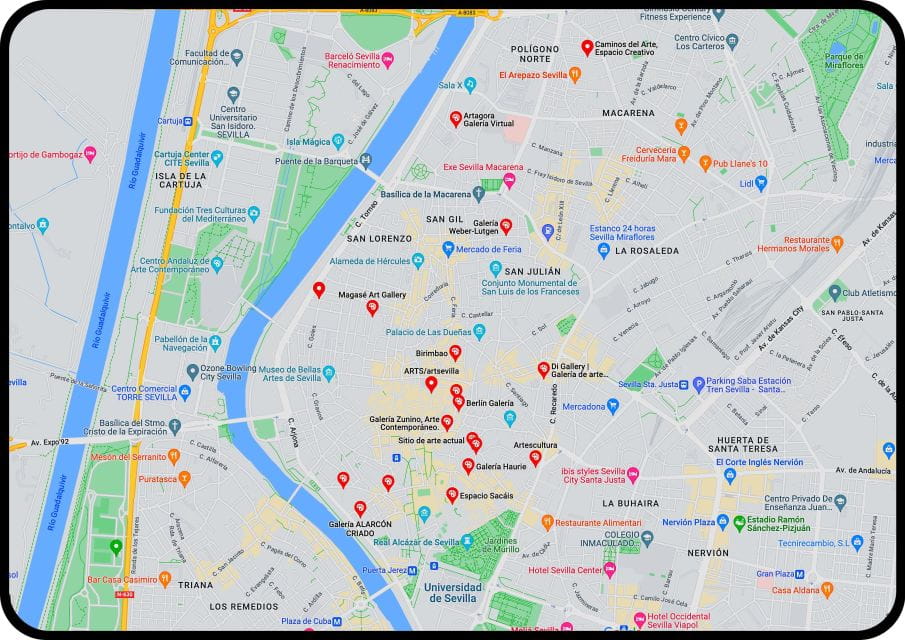 ROUTE OF CONTEMPORARY ART GALLERIES IN SEVILLE - Included Features and Benefits