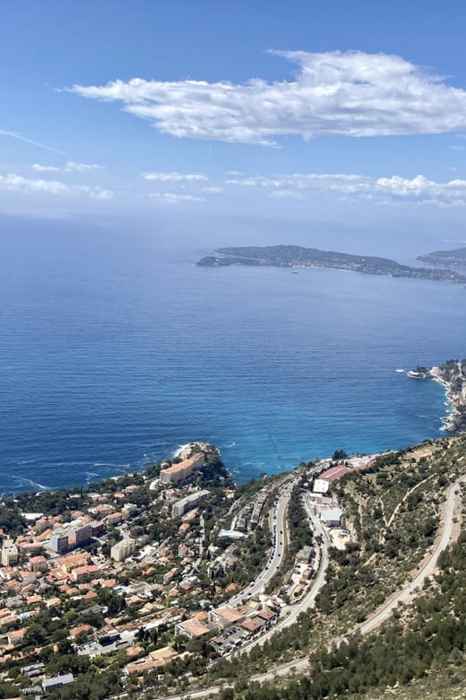 Route of the Corniche Nice / Eze / Monaco - Iconic Formula 1 Circuit