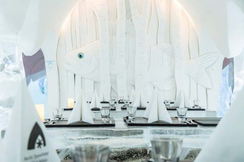 Rovaniemi: Ice Restaurant Dinner with Snow Sauna & jacuzzi - Key Points and Takeaways