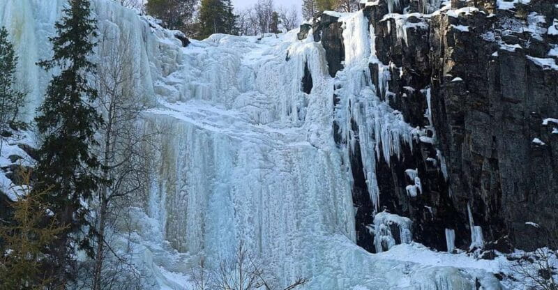 Rovaniemi: Korouoma Canyon & Frozen Waterfalls Tour with BBQ - FAQ