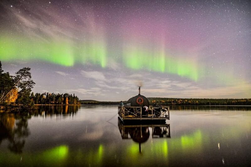 Rovaniemi: Northern Lights Trip with Sauna Boat - Key points / Takeaways