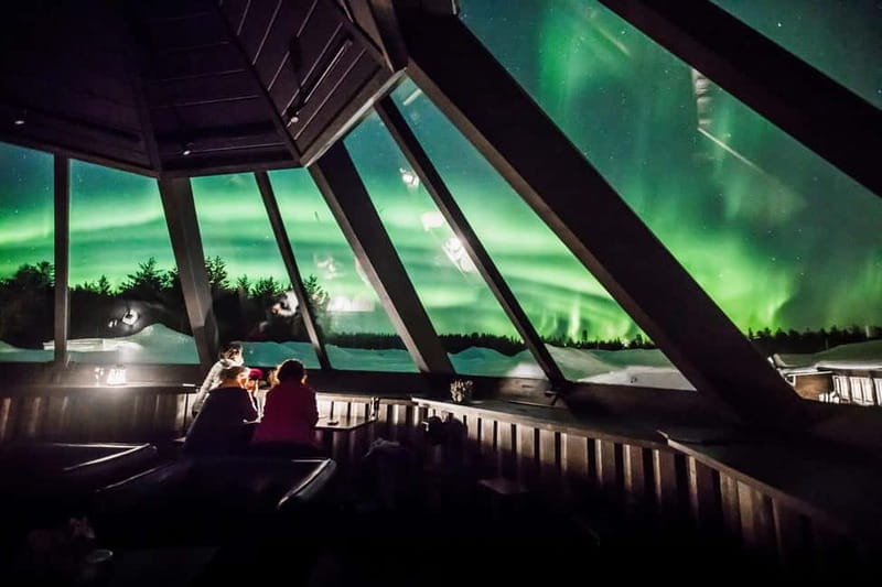 Rovaniemi: Private sauna & outdoor jacuzzi, dinner in Kota - Unique Cultural Elements: Snow Hotel Tour & Ice Bar