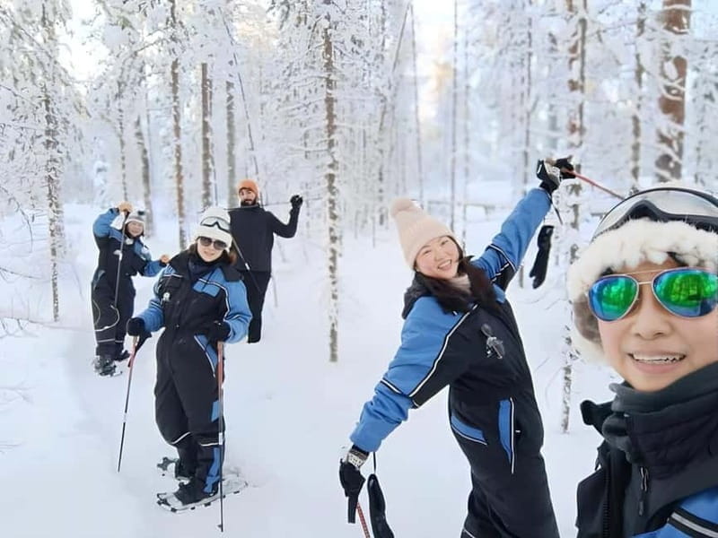 Rovaniemi: Snowshoe Adventure at Vikaköngäs & Barbeque - Discovering Lapland’s Snowy Trails