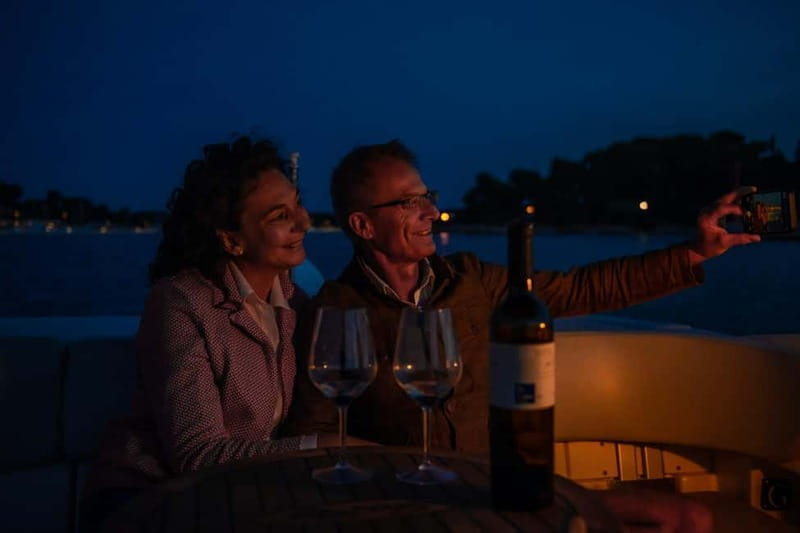 Rovinj: Luxury Old Town Night Cruise with Drinks - Key points / Takeaways