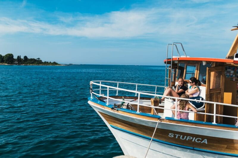 Rovinj: Sunset Cruise with Swim Stop, Drinks, and Fruits - FAQs