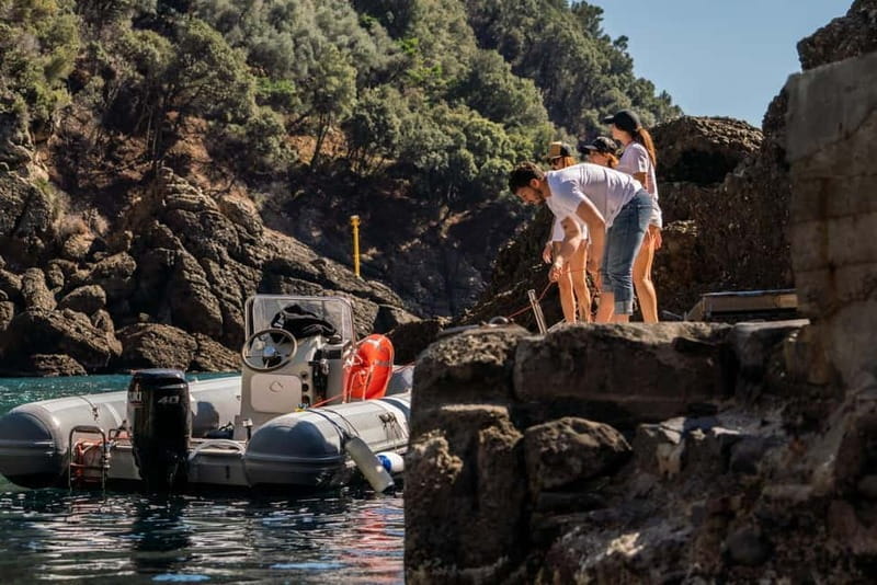 Rubber dinghy rental 500 - Navigating Liguria from the Deck of a Rubber Dinghy