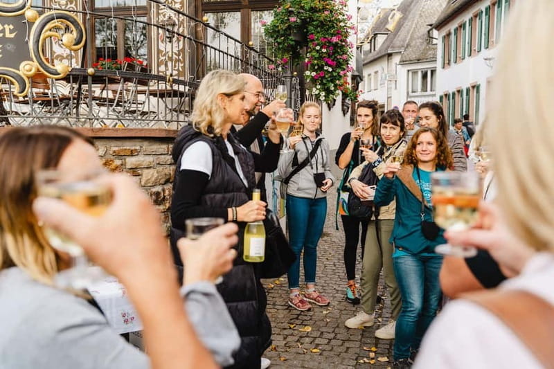 Rüdesheim: city tour with music and wine and Rüdesheim coffee - Key points / Takeaways