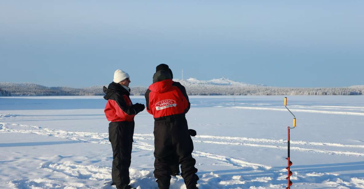 Ruka: Ice Fishing Trip - Snowshoeing and Trekking