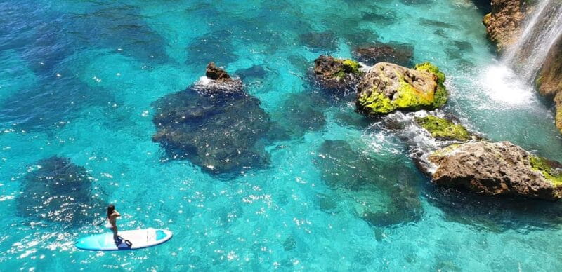 Ruta libre en paddel surf por la cascada de Nerja y Maro - Discovering the Freedom of Paddle Surfing by Nerja’s Waterfalls
