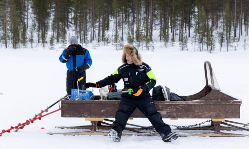 Saariselkä: Ice Fishing Safari by Snowmobile - The Beginning of the Adventure: Getting Ready and Meeting Up