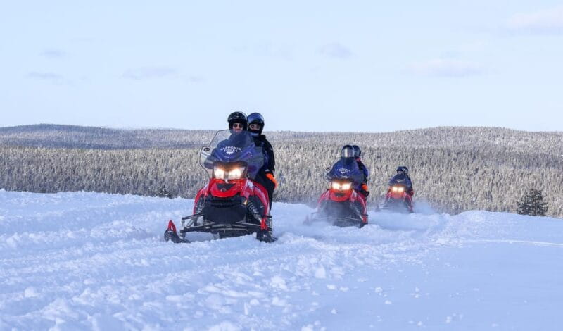 Saariselkä: Ice Fishing Safari by Snowmobile - Learning to Ice Fish: A Peaceful Challenge