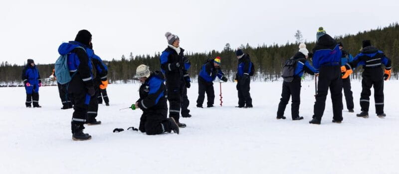 Saariselkä: Ice Fishing Safari by Snowmobile - Authentic Experience and Authenticity
