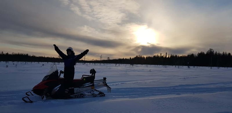 Saariselka: Snowmobile Safari on Tundra with BBQ - Key points / Takeaways