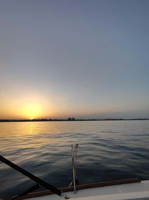 Sailing with sunset and swim in the sea - Key Points / Takeaways