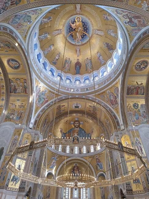 Saint Sava Temple guided tour - The View from the Dome and Photo Opportunities