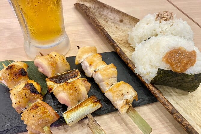 Sake Tasting and Yakitori & Onigiri Making Experience - Key Points