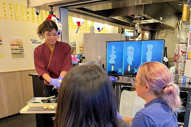 Sake Tasting and Yakitori & Onigiri Making Experience - Whats Included in the Experience