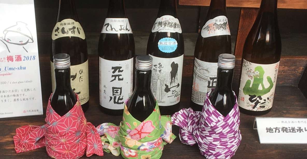 Sake Tasting: Educational Tour of Six Takayama Breweries - Tour Inclusions