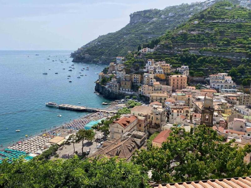 SALERNO: Easy Hiking Path of Lemons  Maiori and Minori - Transportation, Timing, and Group Size