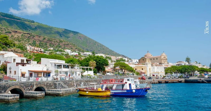 Salina tour: boat excursion with snorkeling, departure from Lipari - Scenic coast and famous bay of Pollara