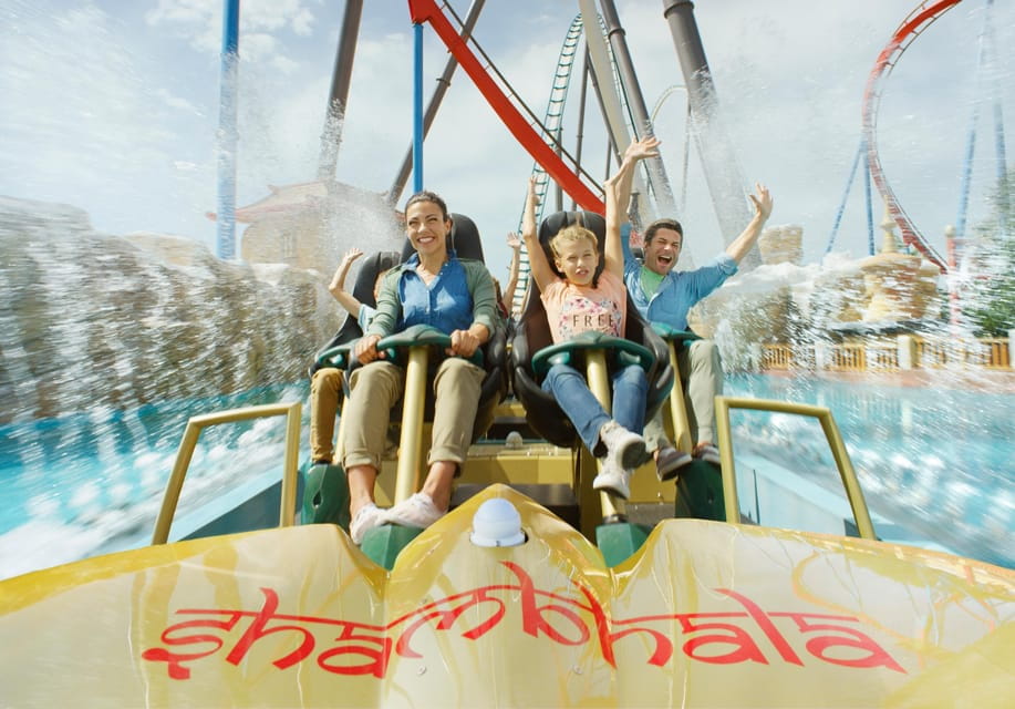 Salou: PortAventura, Caribe Aquatic & Ferrari Land Passes - Thrilling Rides and Attractions