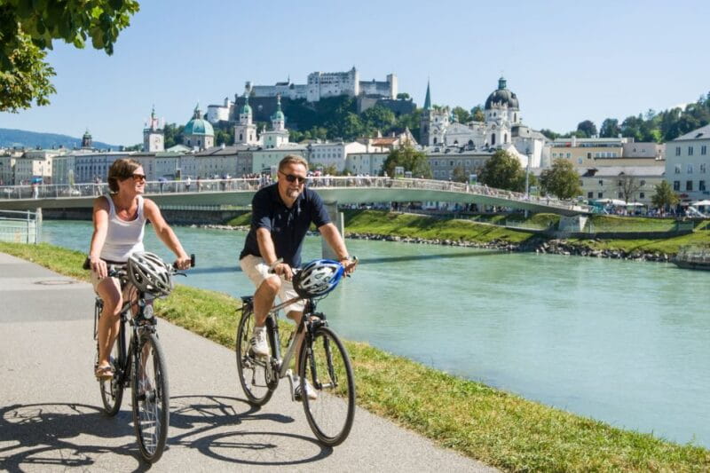 Salzburg: Private City and Surroundings Guided Bike Tour - Starting Point and Overall Layout of the Tour