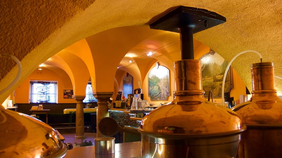 Salzkammergut: Audioguided Sandstone Beer Cellar Tour - Availability and Booking
