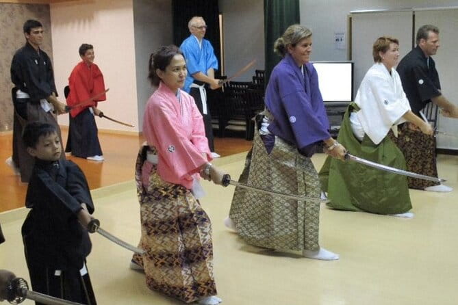 Samurai Experience and Kenbu Show in Kyoto - Inclusions