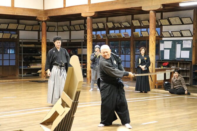 Samurai Experience Mugai Ryu Iaido in Tokyo - English-Speaking Instructor Guidance