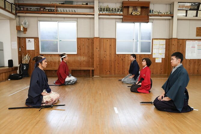 Samurai Sword Experience at Myokaku-ji Temple in Kyoto - Exploring the Dojo and Practicing Techniques