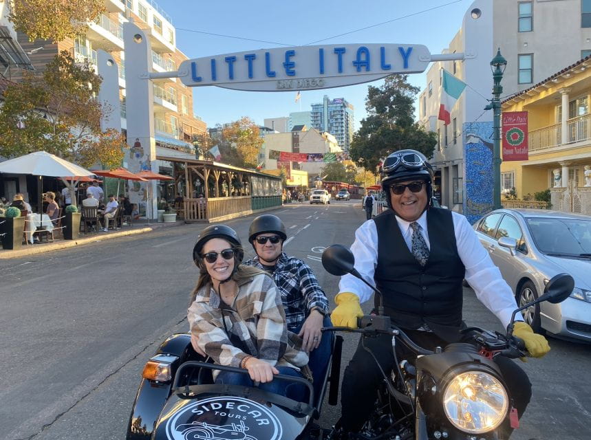 San Diego: Brewery and Tap Room Sidecar Tour - Downtown San Diego Landmarks