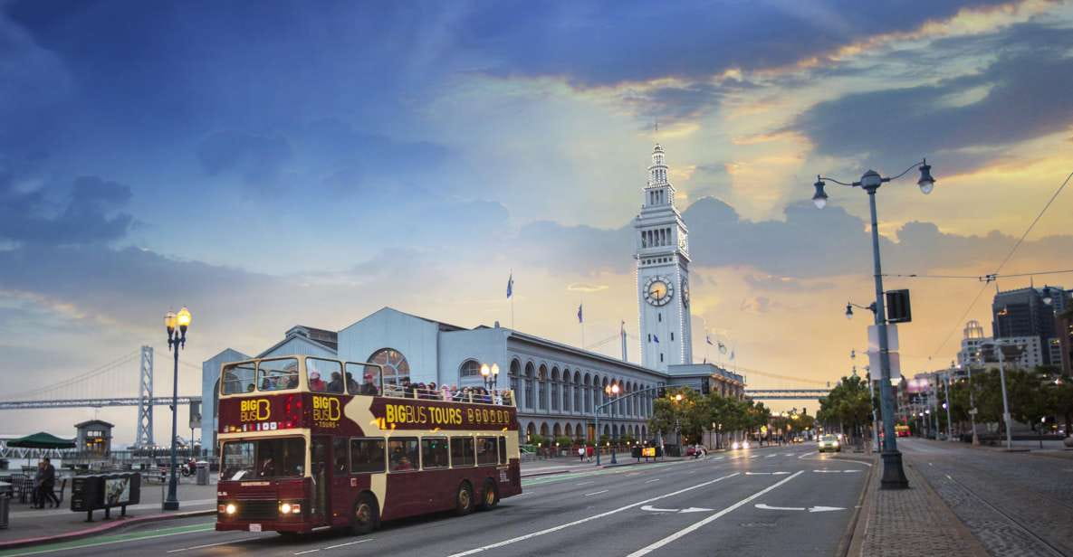 San Francisco: Panoramic Sunset Tour by Open-Top Bus - Tour Highlights