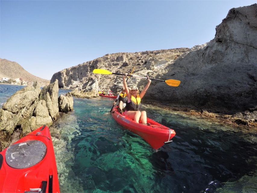San José: Cabo De Gata Natural Park Kayak and Snorkel Tour - Experience and Itinerary