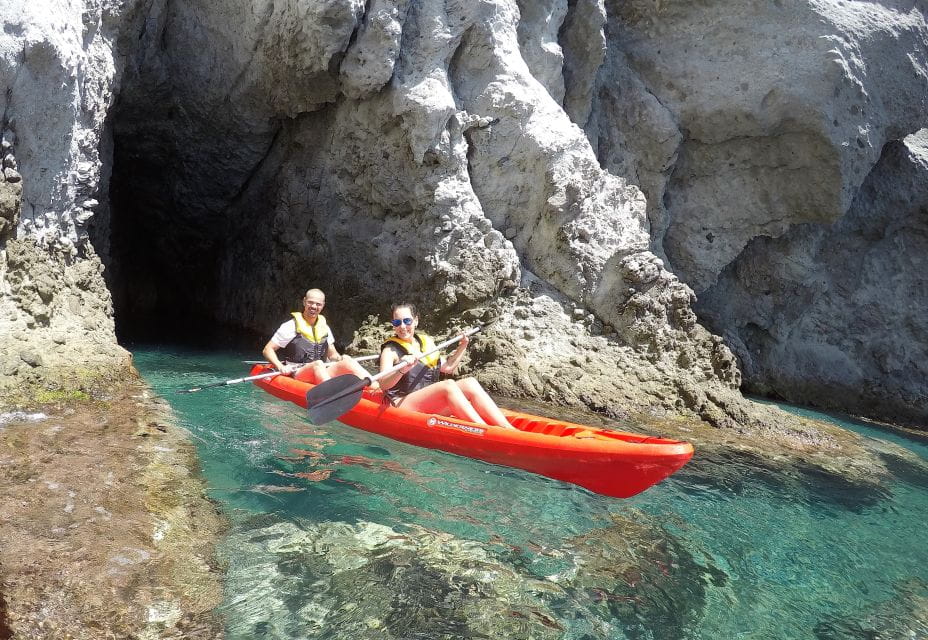 San José: Cabo De Gata Natural Park Kayak and Snorkel Tour - Booking Information