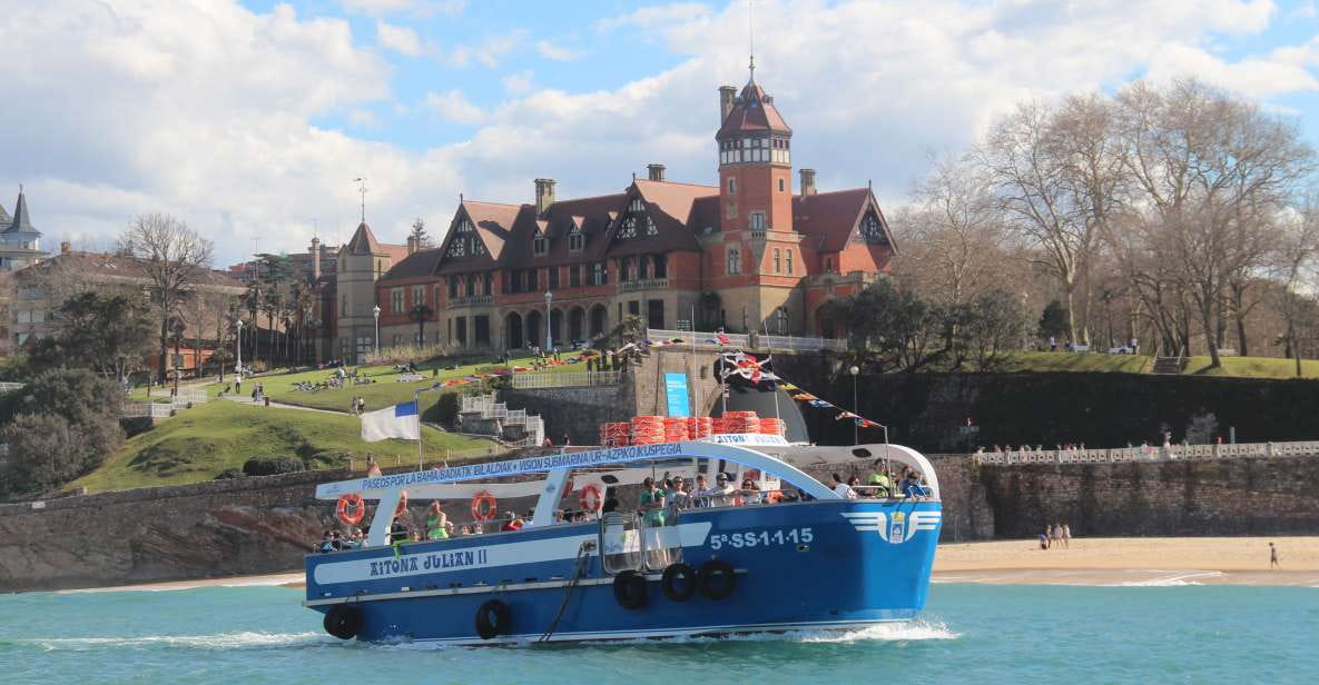 San Sebastian: Boat Tour With Stop at Santa Clara - Experience Highlights