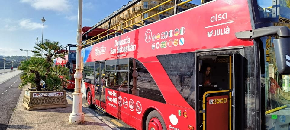 San Sebastian: Hop-On Hop-Off City Tour Bus - Key Points
