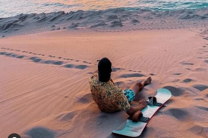 Sandboarding With Panoramic Views of the Ocean and Agadir Desert - Moderate Fitness Level Required
