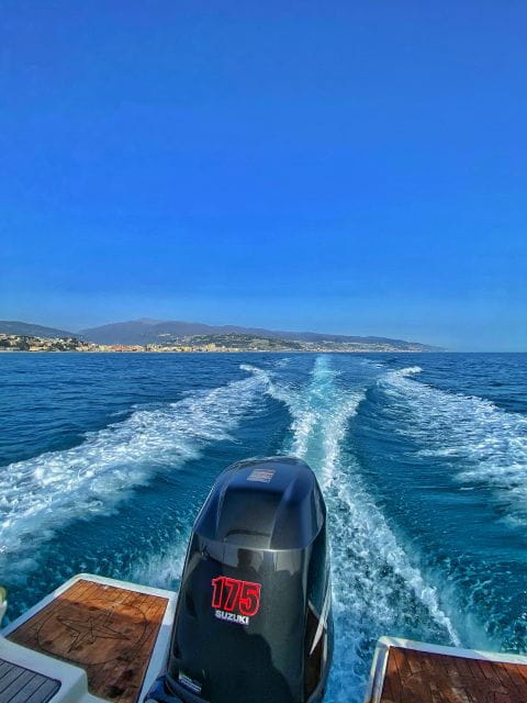 Sanremo Sightseeing Speedboat Tour With Swim Stops - Key Points
